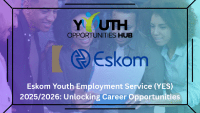 Eskom Youth Employment Service (YES) 2025/2026