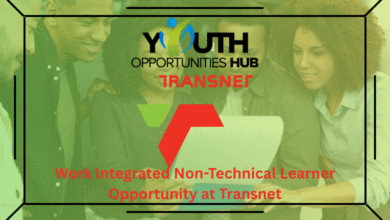 Work Integrated Non-Technical Learner Opportunity at Transnet