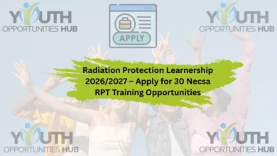 Radiation Protection Learnership 2026/2027 – Apply for 30 Necsa RPT Training Opportunities