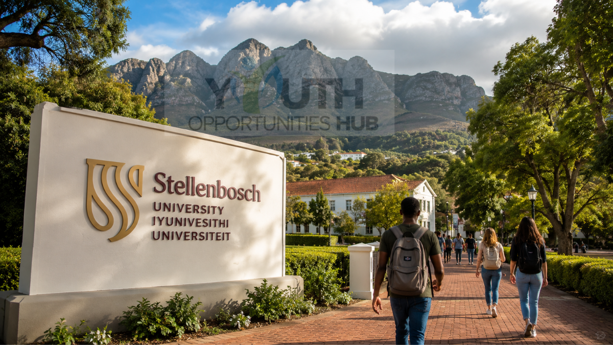 Stellenbosch University Masters and PhD Scholarships 2027 Applications Now Open