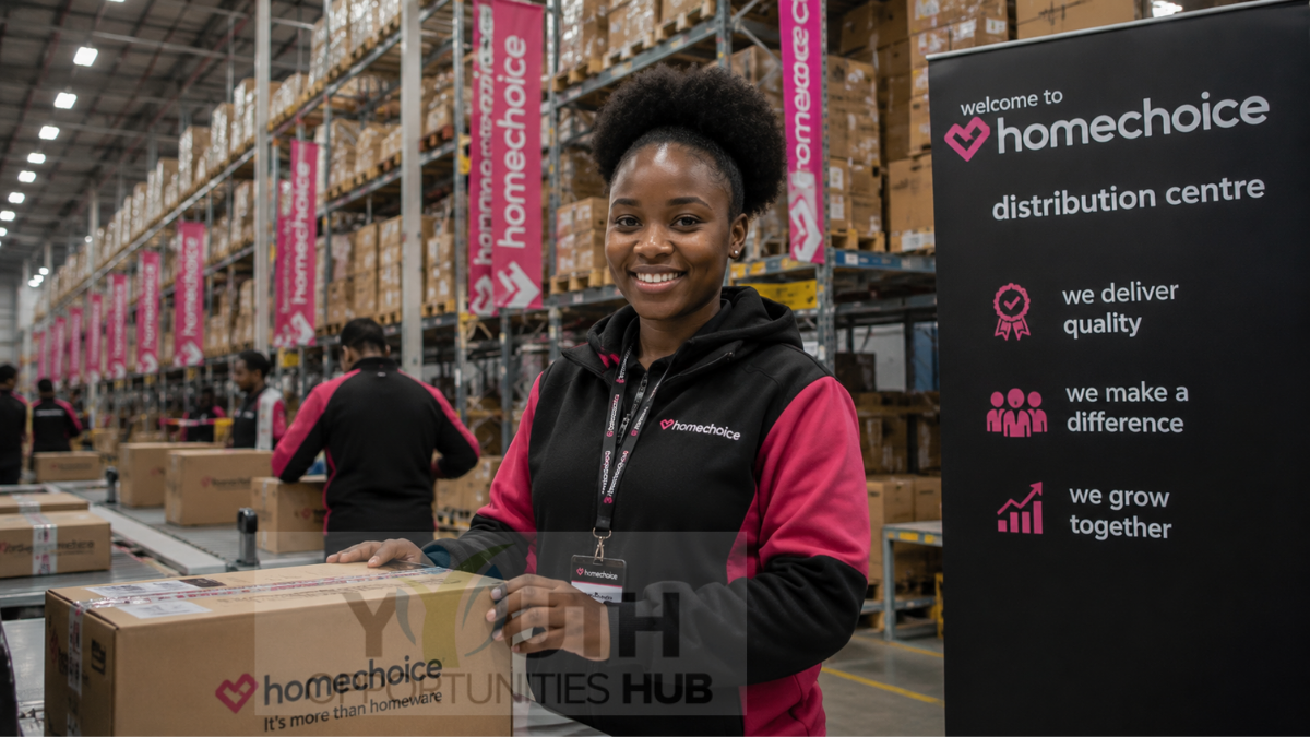 HomeChoice Distribution Centre Internship 2026 for TVET Graduates