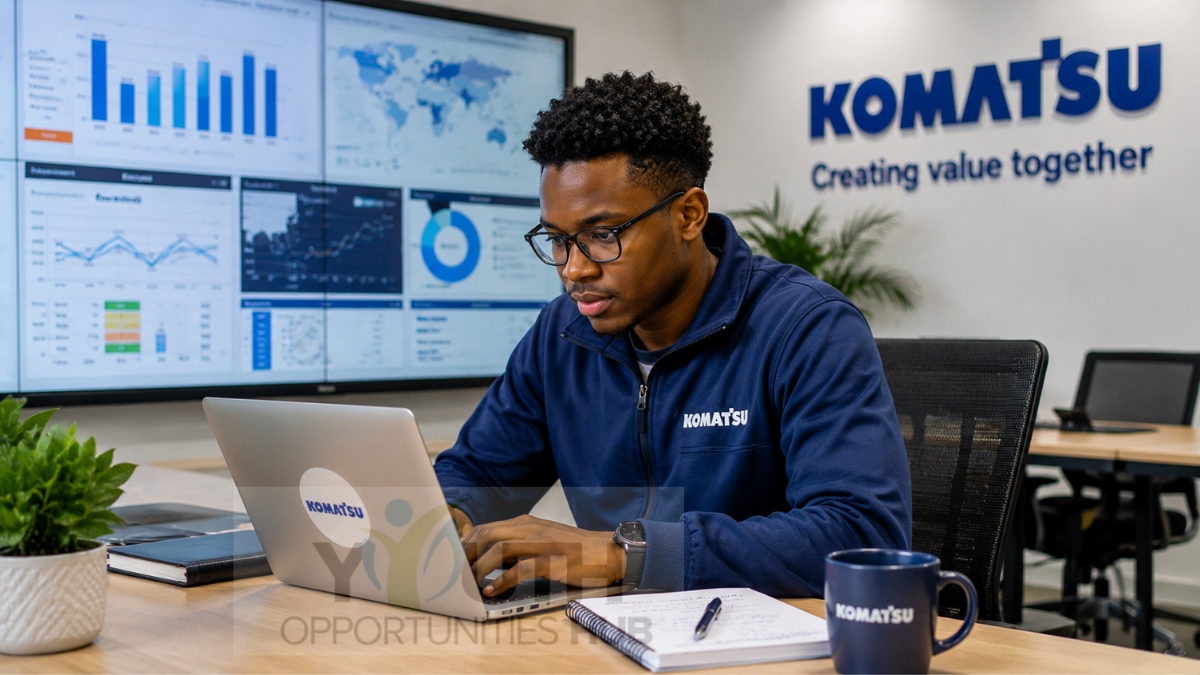 Komatsu Data Science Internship 2026 for South African Graduates