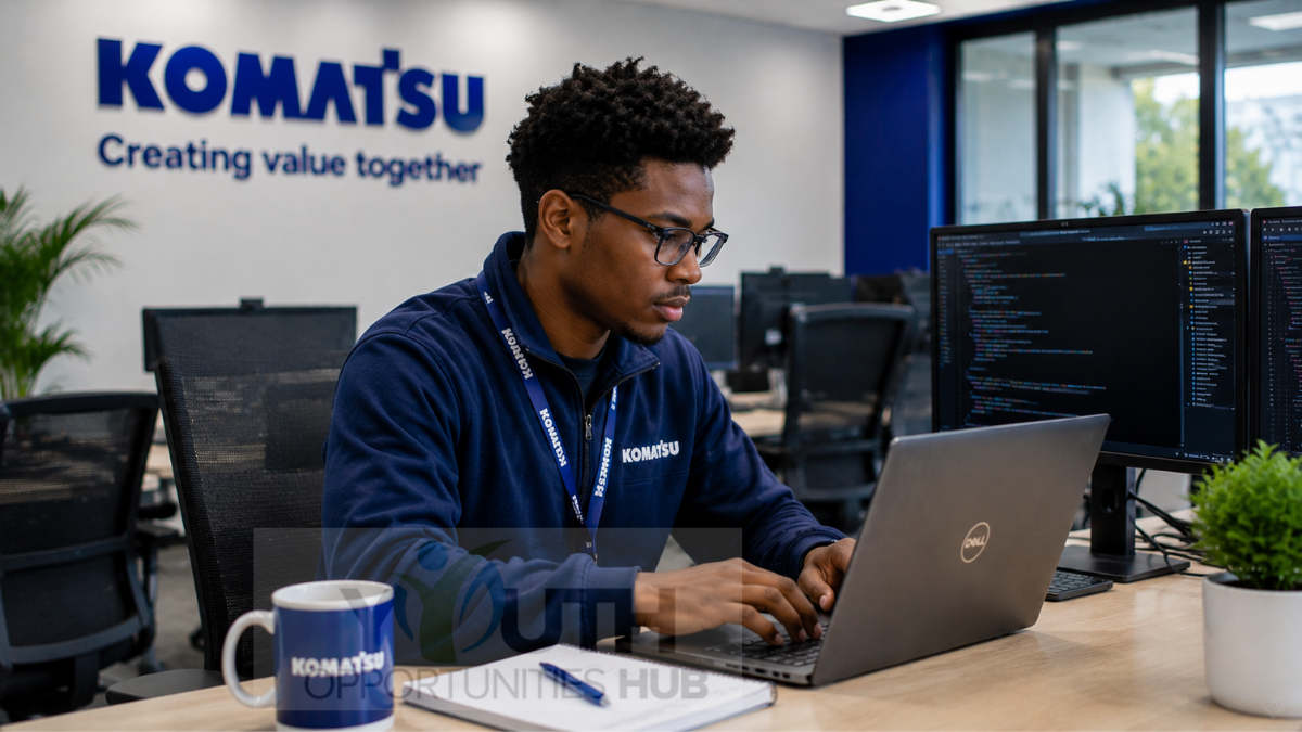 Komatsu Information Technology Internship 2026: Apply for a Valuable IT Graduate Opportunity in South Africa