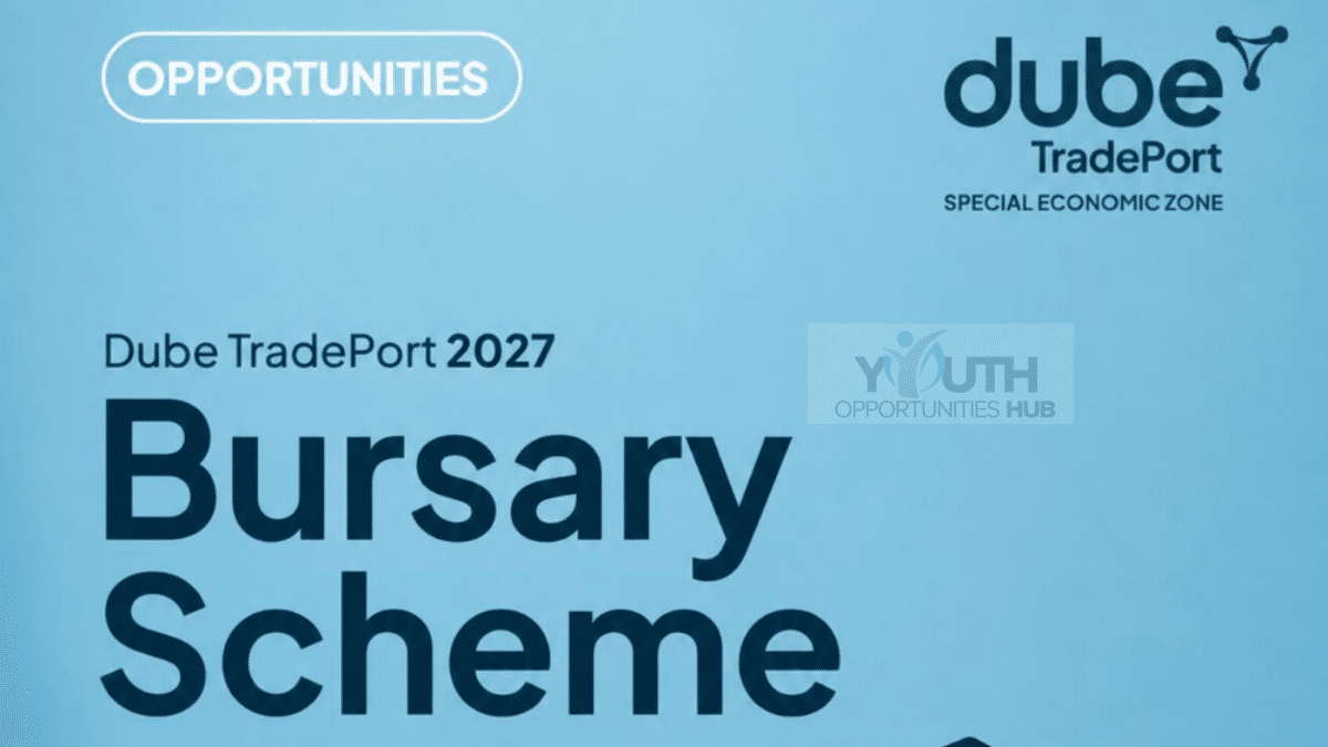Dube TradePort Bursary 2027: KZN Bursary for Non-NSFAS Students