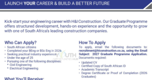 H&I Construction 2027 Graduate Programme