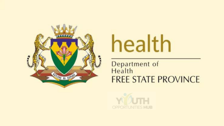 Free State Department of Health Graduate Internship Programme 2026