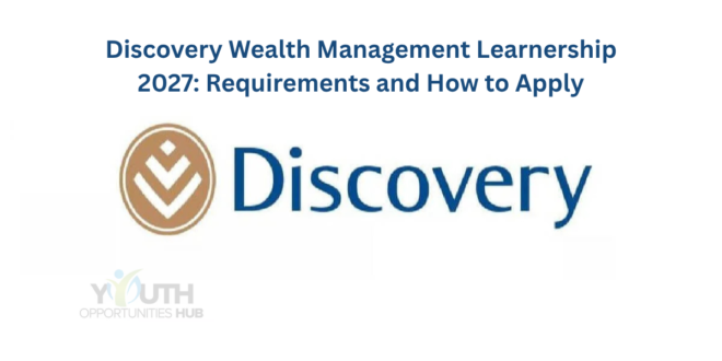 Discovery Wealth Management Learnership 2027
