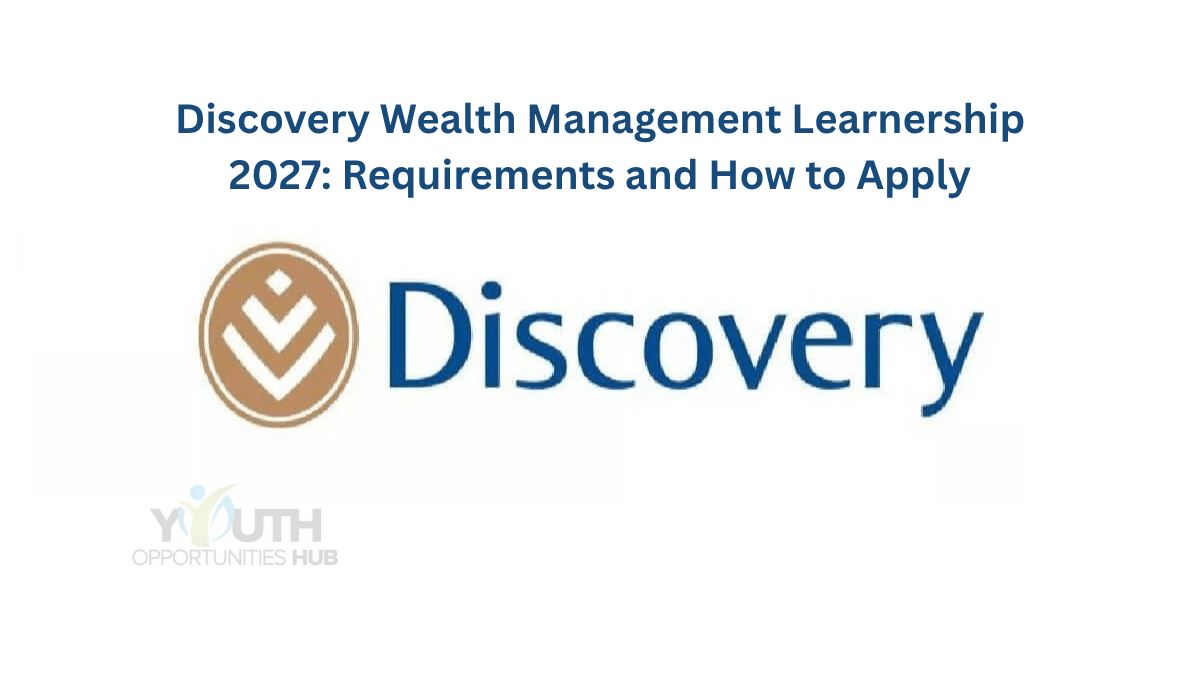 Discovery Wealth Management Learnership 2027
