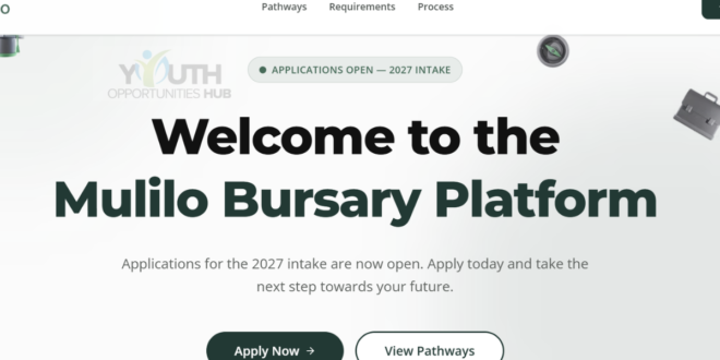 Mulilo Bursary Programme 2027