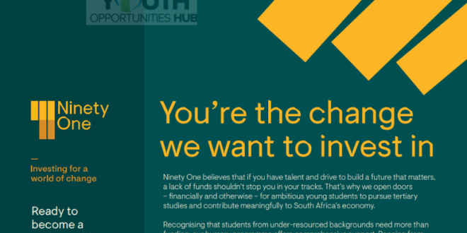 Ninety One Changeblazers Bursary 2027: Fully Funded Opportunity for South African Students