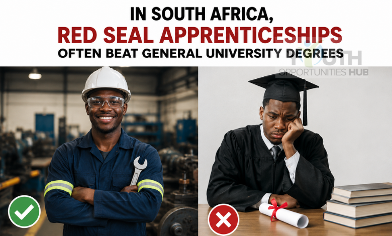 In South Africa, Red Seal Apprenticeships Often Beat General University Degrees