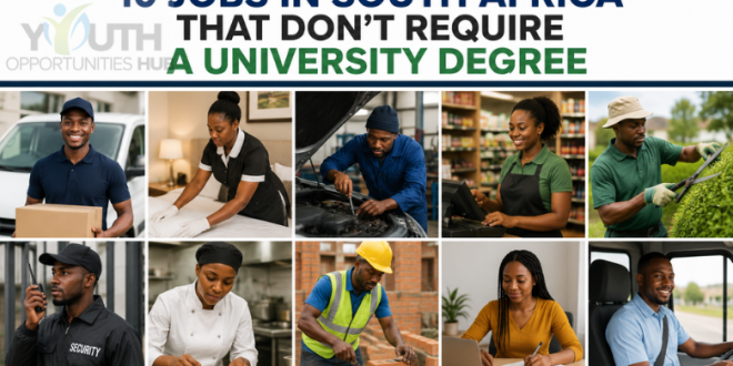 10 Jobs in South Africa That Don't Require a University Degree