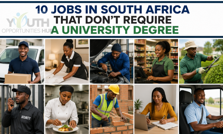 10 Jobs in South Africa That Don't Require a University Degree
