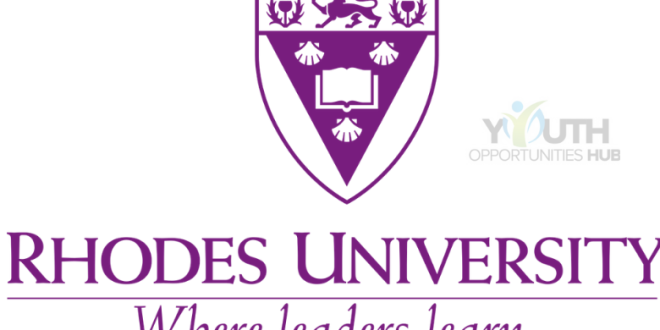 GPN MA Scholarship at Rhodes University