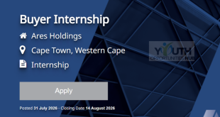Ares Holdings Buyer Internship: Closing Date 14 August 2026