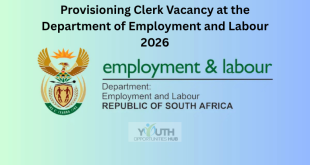 Provisioning Clerk Vacancy at the Department of Employment and Labour 2026