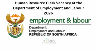 Human Resource Clerk Vacancy at the Department of Employment and Labour 2026