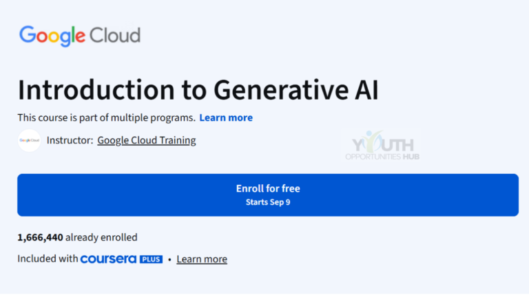 Coursera Introduction to Generative AI